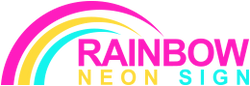 Rainbow Neon Sign
