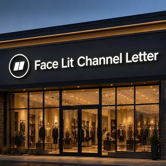 Face Lit Channel Letter Signs