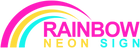 Rainbow Neon Sign
