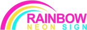 Rainbow Neon Sign